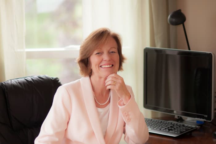 Eileen Flynn in her office